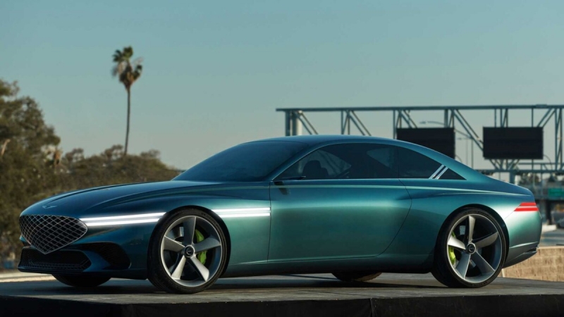 Genesis опубликовал официальные фото электрокупе X Concept 2021