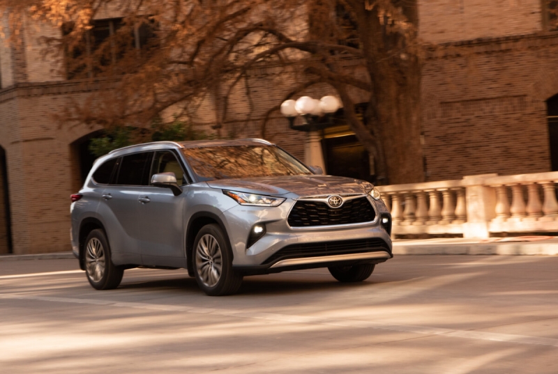 Toyota запатентовала в РФ спортивную версию Highlander 2021