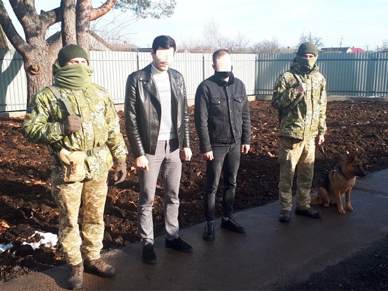 Украинские пограничники задержали россиянина и белоруса, пытавшихся добраться до ЕС