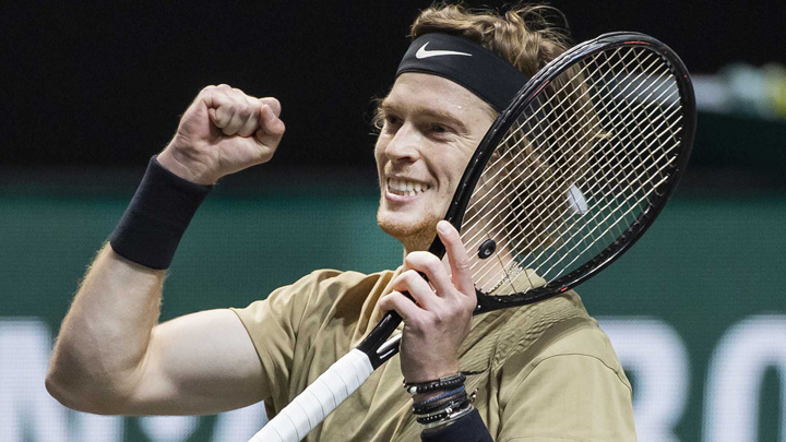 Рублев обыграл Карузо на турнире в Монте-Карло