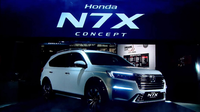 Honda показала концепт нового 7-местного кросса N7X 2021