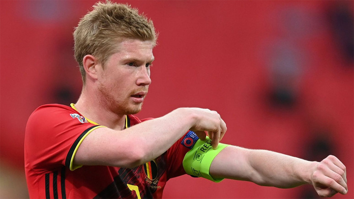 Де Брюйне остался в запасе Бельгии на игру с Данией