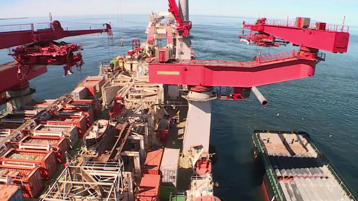 Первую нитку "Северного потока &ndash; 2" начнут заполнять газом в пятницу