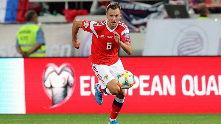 Черышев прибыл в расположение сборной России