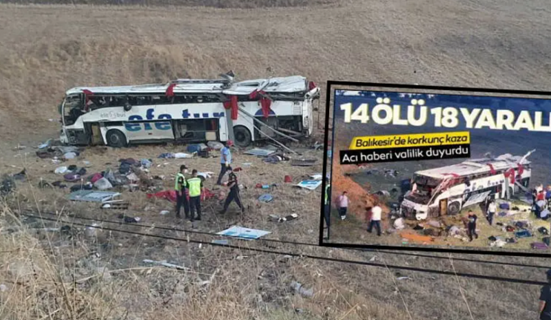 В Турции 14 человек погибли в ДТП с автобусом