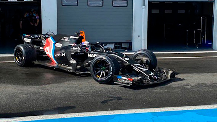 "Формула-1". Квят участвует в тестах болидов Alpine