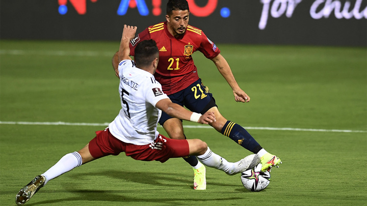 Испанская "Красная фурия" забила 4 гола сборной Грузии