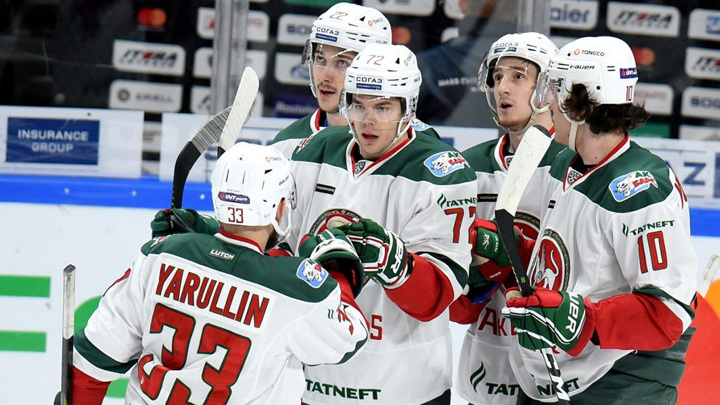 КХЛ. Казанские "барсы" переиграли казахстанских "барысов"