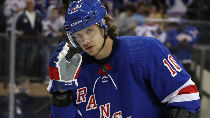 Панарин отдал три голевых передачи и помог "Рейнджерс" выиграть у "Коламбуса"