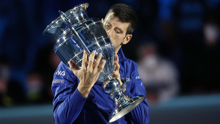 Новый рекорд Джоковича: седьмой титул игрока года АТР