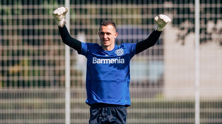 Вратарь "Байера" Лунев может перебраться в Турцию