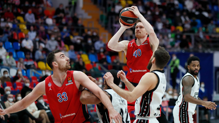 Баскетболисты ЦСКА проиграли "Милану" в Евролиге