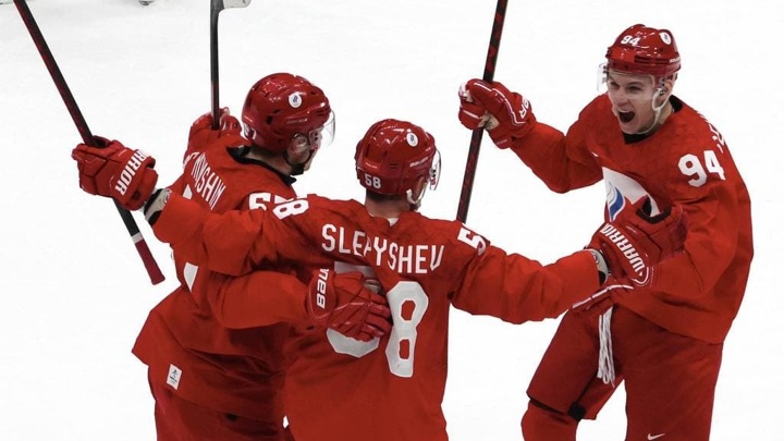 Смотрим лыжную эстафету и большой хоккей на канале "Россия 1"