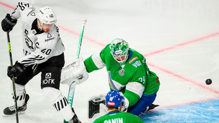 Кубок Гагарина. "Трактор" разгромил "Салават Юлаев"