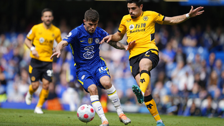 "Челси" не смог обыграть "Вулверхэмптон", ведя 2:0 по ходу матча
