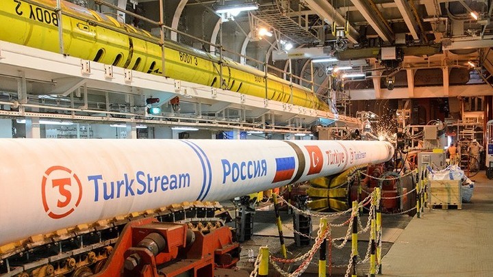 "Газпром" остановит "Турецкий поток" на плановое техобслуживание