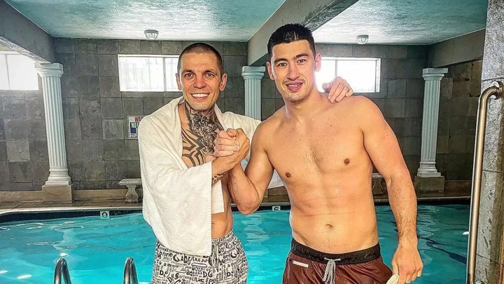 Украинский боксер сфотографировался с Дмитрием Биволом
