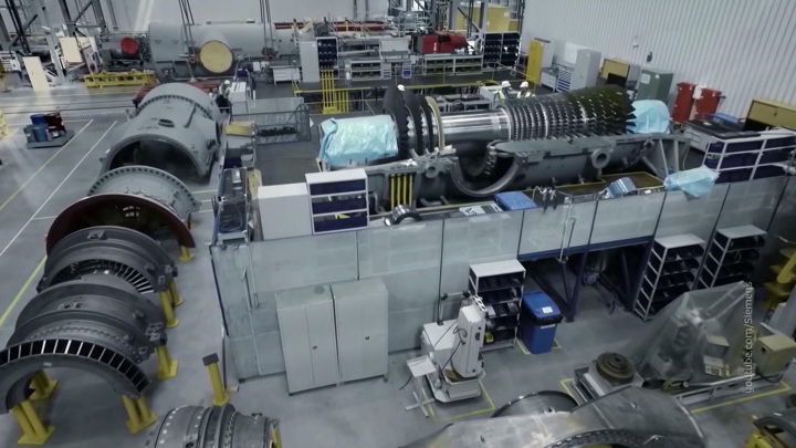Газпром: Siemens не ремонтирует двигатели на "Северном потоке"