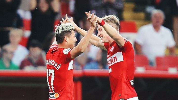 "Спартак" вышел на чистое первое место в РПЛ, разгромив "Сочи"