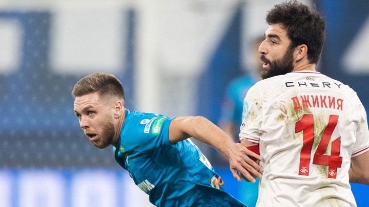 "Спартак" оставил "Зенит" на третьем месте в Кубке России