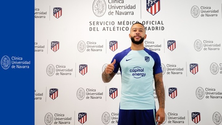 Форвард "Барселоны" Депай перешел в "Атлетико"