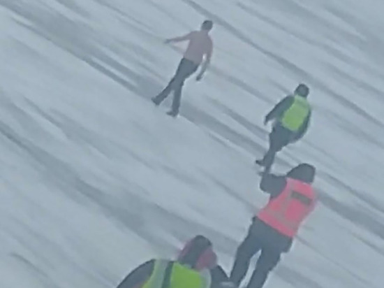 В Домодедово раздетый "веселый Леха" бегал по летному полю