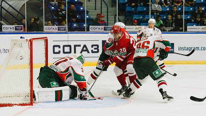 "Локомотив" вышел вперед в серии с "Витязем"