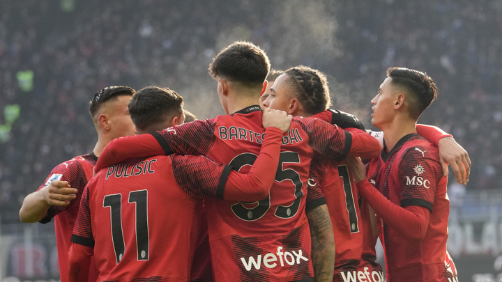 Футболисты "Милана" всухую разгромили "Монцу" в Серии "А"