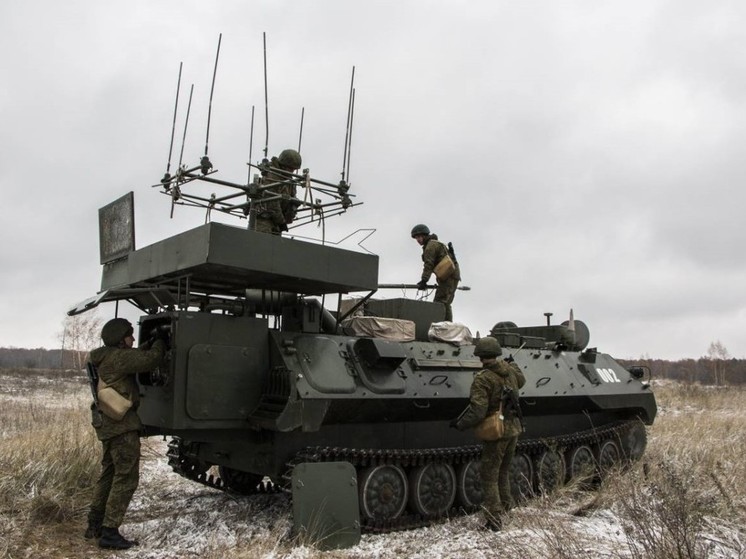 Российские системы РЭБ сбили в Запорожской области украинский беспилотник