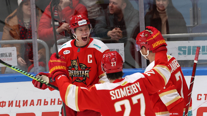 ЦСКА потерпел крупнейшее поражение в плей-офф КХЛ за 16 лет - Новости на Вести.ru