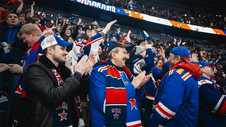 Питерский СКА одержал первую победу над московским "Динамо" в серии плей-офф КХЛ - Новости на Вести.ru