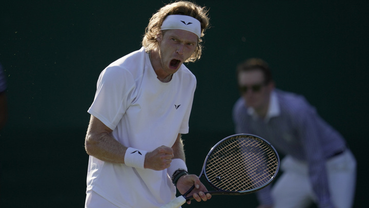 Андрей Рублев пробился во второй круг Уимблдона - Новости на Вести.ru