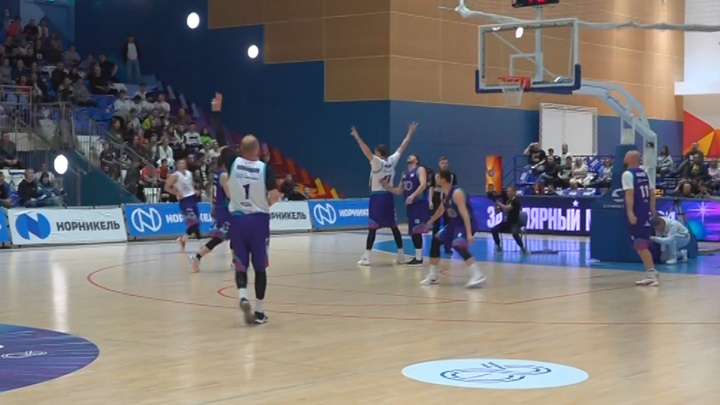 В Норильске прошел заполярный матч звезд баскетбола - Новости на Вести.ru