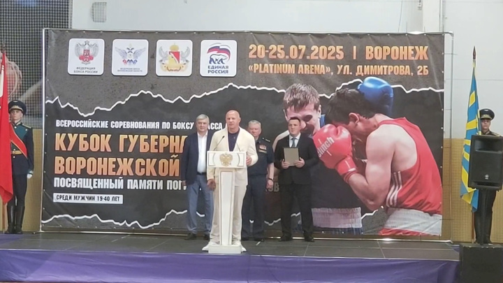 Емельяненко и Лебедев открыли в Воронеже турнир по боксу на Кубок губернатора - Новости на Вести.ru
