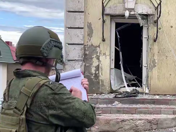 СК показал видео с места взрыва в Луганске: возбуждено уголовное дело