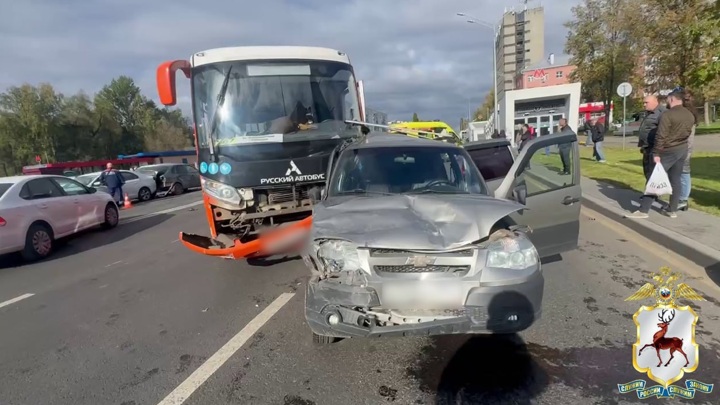 По факту массового ДТП в Нижнем Новгороде организована проверка - Новости на Вести.ru