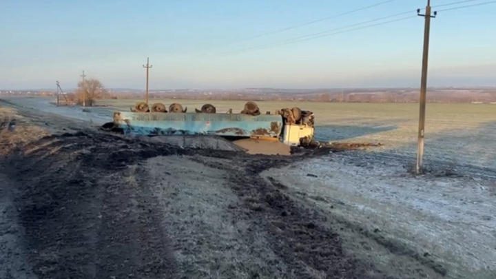 Под Белгородом в ДТП с автобусом и грузовиком погибли 2 и пострадали 6 человек - Новости на Вести.ru